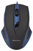 Мышь Defender Warhead GMX-1800 Black-Blue USB отзывы владельцев