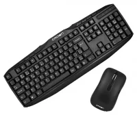 Клавиатура и мышь CROWN MICRO CMMK-952W Black USB отзывы владельцев
