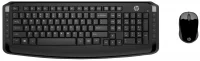 Комплект клавиатура и мышь HP 3ML04AA Wireless Keyboard and Mouse 300 Black USB отзывы владельцев