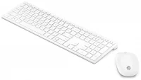 Комплект клавиатура и мышь HP 4CF00AA Wireless Keyboard and Mouse 800 White USB отзывы владельцев