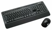 Клавиатура Microsoft Wireless Desktop 3000 BlueTrack Black USB отзывы владельцев