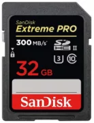 Карта памяти SanDisk Extreme PRO SDHC UHS-II 300MB/s 32GB отзывы владельцев