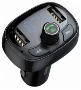 Зарядка Baseus T typed Bluetooth MP3 charger with car holder отзывы владельцев