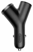 Зарядка Baseus Y type dual USB+ cigarette lighter extended car charger отзывы владельцев