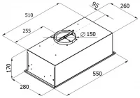 Вытяжка MONSHER INNA 55 W отзывы владельцев