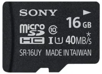 Карта памяти Sony SR8UY отзывы владельцев