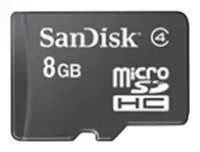Карта памяти SanDisk microSDHC Card Class 4 16GB + SD adapter отзывы владельцев