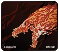 Коврик для мыши SteelSeries QcK+ Limited CS:GO Howl Edition (63403) отзывы владельцев