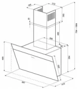 Вытяжка Krona KRISTEN S 600 white/inox отзывы владельцев