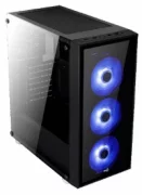 Корпус AeroCool Quartz Black/blue отзывы владельцев