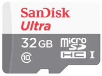 Карта памяти SanDisk Ultra microSDHC Class 10 UHS-I 80MB/s отзывы владельцев