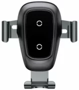 Зарядка Baseus Metal Wireless Charger Gravity Car Mount (Air Outlet Version) отзывы владельцев