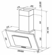 Вытяжка HOMSAIR Bell 60 черный отзывы владельцев