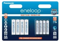 Батарейки Panasonic eneloop mix AA+AAA отзывы владельцев