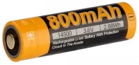 Батарейки Fenix 14500 ARB-L14-800 отзывы владельцев