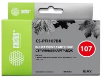 Картридж cactus CS-PFI107BK отзывы владельцев