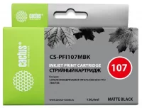 Картридж cactus CS-PFI107MBK отзывы владельцев