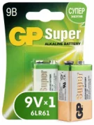 Батарейки GP Super Alkaline 9V Крона отзывы владельцев