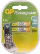 Батарейки GP Rechargeable 650 Series AAA отзывы владельцев