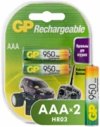 Батарейки GP Rechargeable 950 Series AAA отзывы владельцев