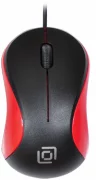 Мышь OKLICK 115S Optical Mouse for Notebooks Black-Red USB отзывы владельцев