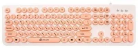 Клавиатура OKLICK 400MR White-Pink USB отзывы владельцев