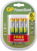 Батарейки GP Rechargeable 2700 Series AA + USB PowerBank U411 отзывы владельцев