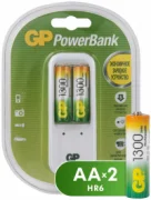 Батарейки GP Rechargeable 1300 Series AA + PowerBank отзывы владельцев