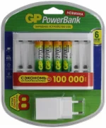 Батарейки GP Rechargeable 2700 Series AA + USB PowerBank U811 отзывы владельцев