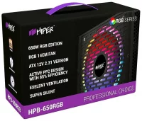 Блок питания HIPER HPB-650RGB 650W отзывы владельцев