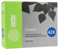 Картридж cactus CS-Q5942X, совместимый отзывы владельцев