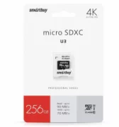 Карта памяти SmartBuy Professional microSDXC Class 10 UHS-I U3 + SD adapter отзывы владельцев