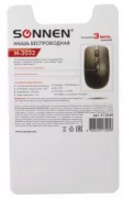 Мышь SONNEN M-3032 Black USB отзывы владельцев