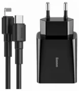 Зарядка Baseus Mini PD Single Type-C Quick Charger 18W (TZCCFS) отзывы владельцев