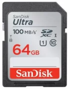 Карта памяти SanDisk Ultra SDXC Class 10 UHS-I 100MB/s отзывы владельцев