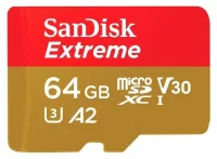 Карта памяти SanDisk SDSQXA2-064G-GN6GN 64 ГБ, красный/золотистый отзывы владельцев
