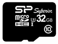 Карта памяти Silicon Power Superior microSDHC 32GB UHS Class 3 Class 10 + SD adapter отзывы владельцев