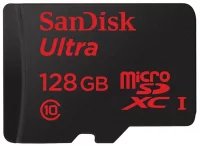Карта памяти SanDisk Ultra microSDXC Class 10 UHS-I 30MB/s 128GB + SD adapter отзывы владельцев