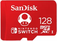 Карта памяти SanDisk microSDXC 128Gb для Nintendo Switch (SDSQXAO-128G-GNCZN) отзывы владельцев