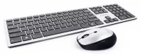 Комплект мышь и клавиатура Gembird KBS-8100 Silver-Black Bluetooth отзывы владельцев