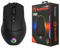 Мышь PC проводная Marvo M428BK gaming mouse с подсветкой RGB отзывы владельцев