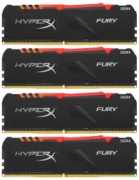 Оперативная память HyperX Fury RГБ 64GB (16GBx4) 2666MHz CL16 (HX426C16FB3AK4/64) отзывы владельцев