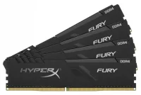 Оперативная память HyperX Fury 128ГБ (32GBx4) 3200MHz CL16 (HX432C16FB3K4/128) отзывы владельцев