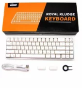 Клавиатура Royal Kludge RK71 (Brown Switch), белая отзывы владельцев