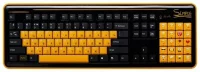 Клавиатура CBR S18 Black-Yellow USB отзывы владельцев