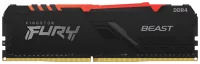 Оперативная память Kingston Fury Beast RGB (KF426C16BBA/8) DDR4 8Gb PC21300 2666MHz CL16 1.35В отзывы владельцев