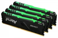 Оперативная память Kingston FURY Beast RGB KF432C16BBAK4/32 отзывы владельцев