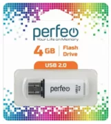Флешка Perfeo USB 4GB C13 White отзывы владельцев