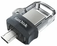 Флешка SanDisk Ultra Android Dual Drive OTG (черный) USB 3.0 128GB отзывы владельцев