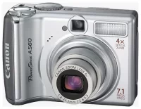 Камера Canon PowerShot A560 отзывы владельцев